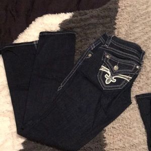 Rock Revival Heather Easy Straight Jeans